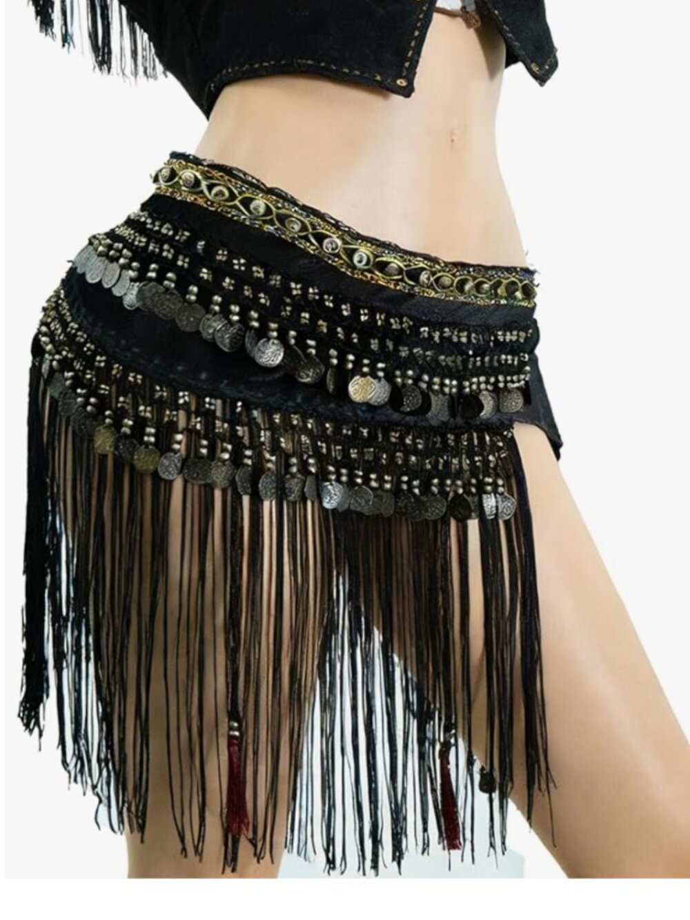 National Style Belt Tassel Hip Scarf - Picture 3 of 5